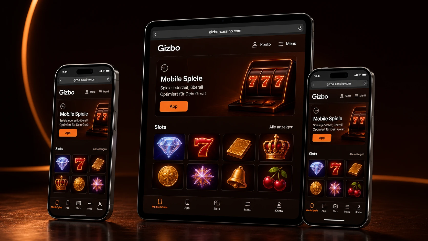 Gizbo Casino App und mobiles Spielen